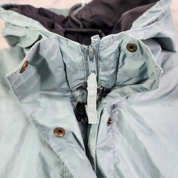 Womens Green Cabelas Hooded Jacket Mesh Lining Full Zip Vented back Size M - Picture 4 of 9